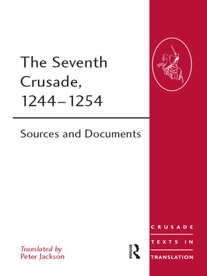cover image of The Seventh Crusade, 1244–1254